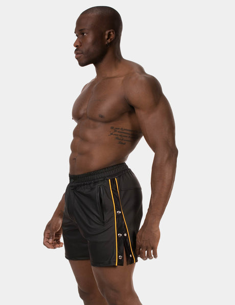 Barcode Berlin Short Fuad Black Yellow