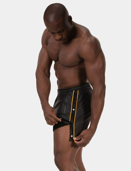 Barcode Berlin Short Fuad Black Yellow