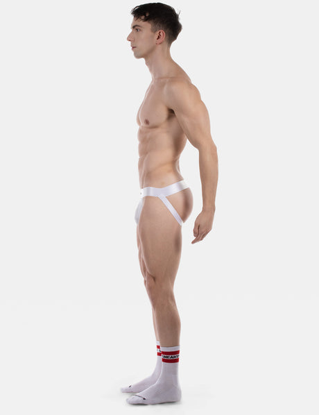 Barcode Berlin Jockstrap Barnabie White