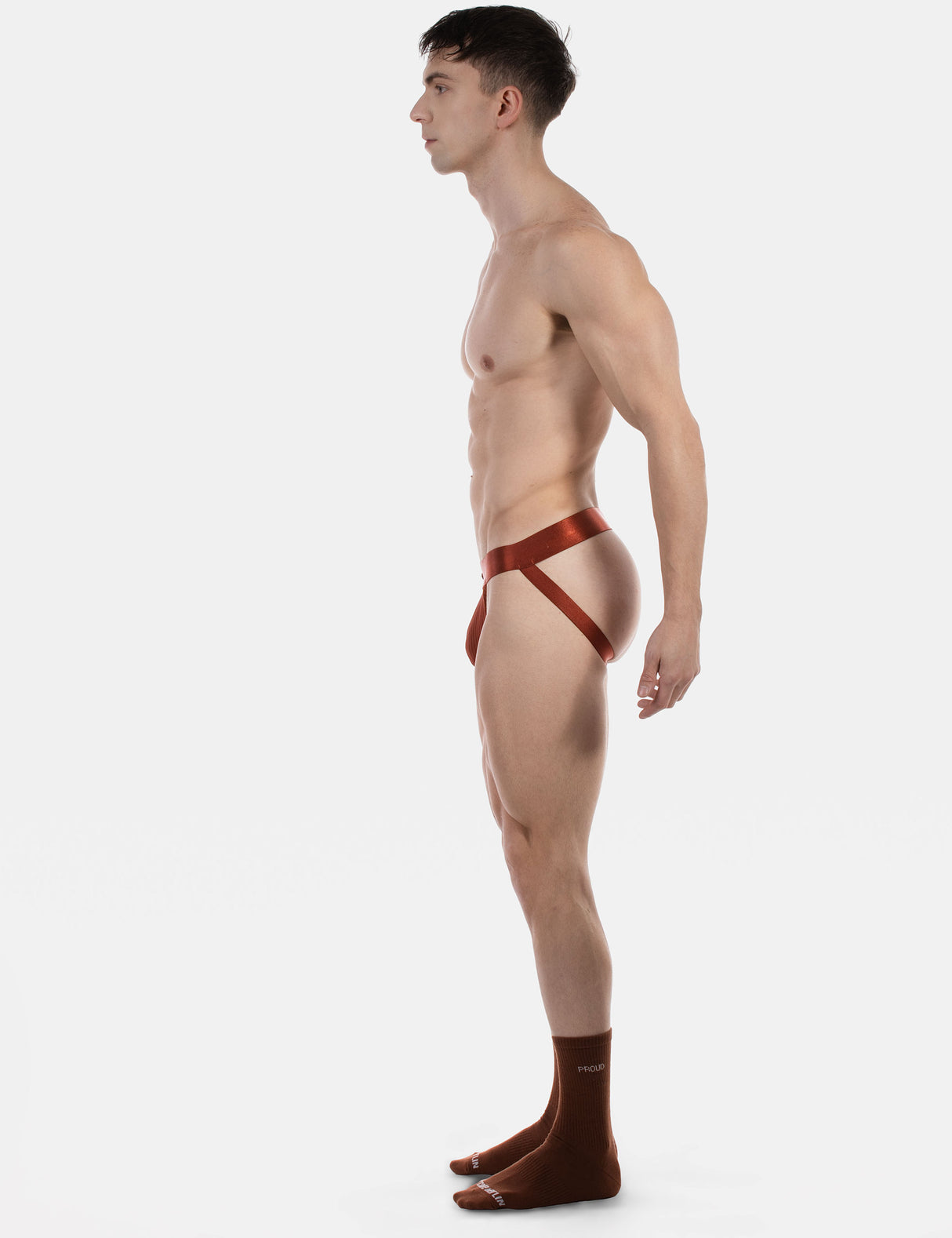 Barcode Berlin Jockstrap Barnabie Rust