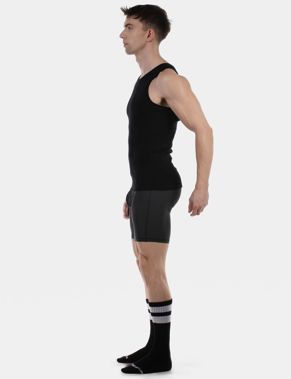Barcode Berlin Tank Top Ribi Black