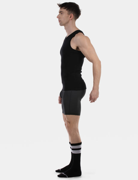 Barcode Berlin Tank Top Ribi Black