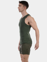 Barcode Berlin Tank Top Ribi Green