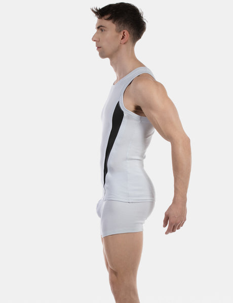Barcode Berlin Tank Top Wifi Blue Black