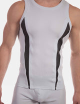 Barcode Berlin Tank Top Wifi Blue Black