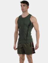 Barcode Berlin Tank Top Wifi Green Black