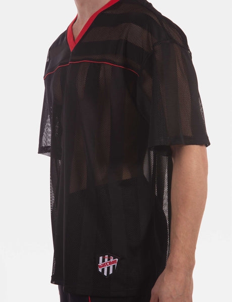 Barcode Berlin T-Shirt Aksel Black Red