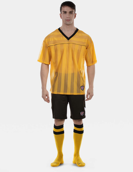 Barcode Berlin T-Shirt Aksel Yellow Black
