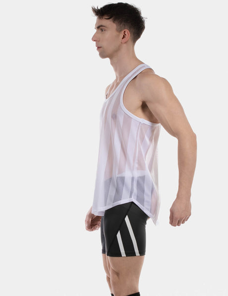 Barcode Berlin Tank Top Tobias White