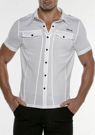 Code 22 Vivid Shirt White
