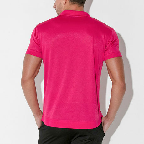 Code 22 Vivid Polo Shirt Pink