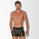 Code 22 Crochet Shorts Black