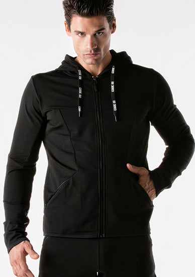 Code 22 Stretch Hoody Black