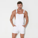 Code 22 Stretch Overalls White