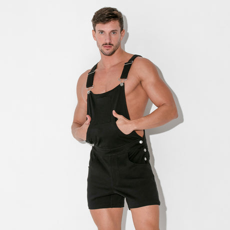 Code 22 Stretch Overalls Black