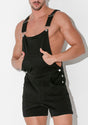 Code 22 Stretch Overalls Black