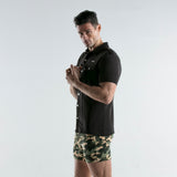 Code 22 Stretch Shirt Black