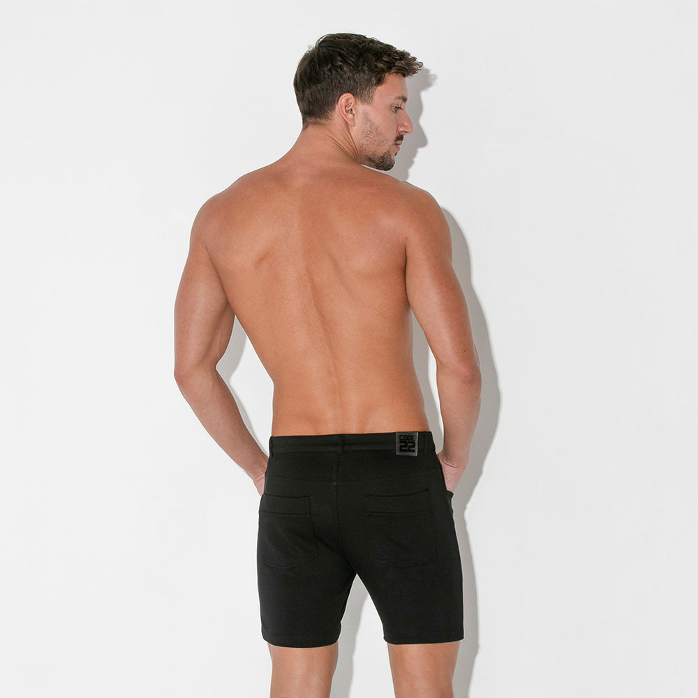 Code 22 5 Pocket Short Black