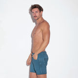 Code 22 Vintage 5 Pocket Short Petrol