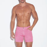 Code 22 Vintage 5 Pocket Short Pink