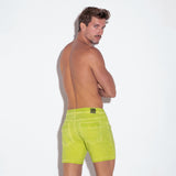 Code 22 Vintage 5 Pocket Short Lime