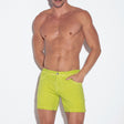Code 22 Vintage 5 Pocket Short Lime
