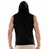 Code 22 Cargo Sleeveless Hoody Black