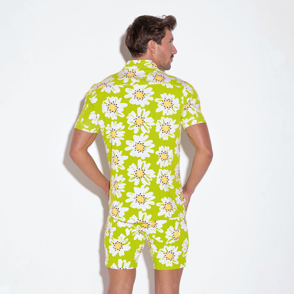 Code 22 Slim Fit Shirt Lime