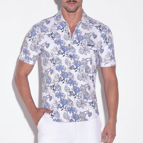 Code 22 Slim Fit Shirt Powder Blue