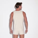 Code 22 Terry Tank Top Off White
