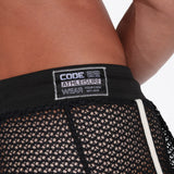 Code 22 Openwork Short Black