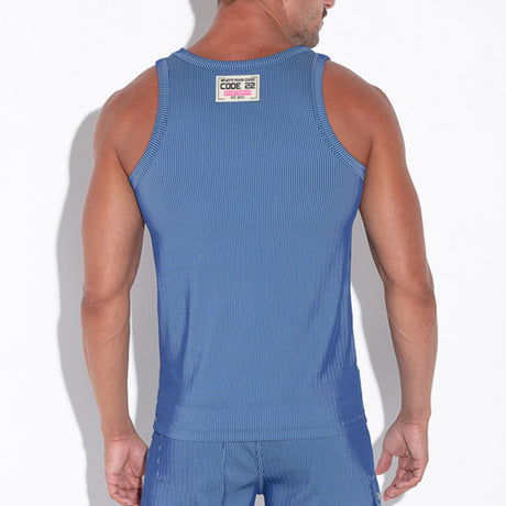 Code 22 Reflex Tank Top Blue