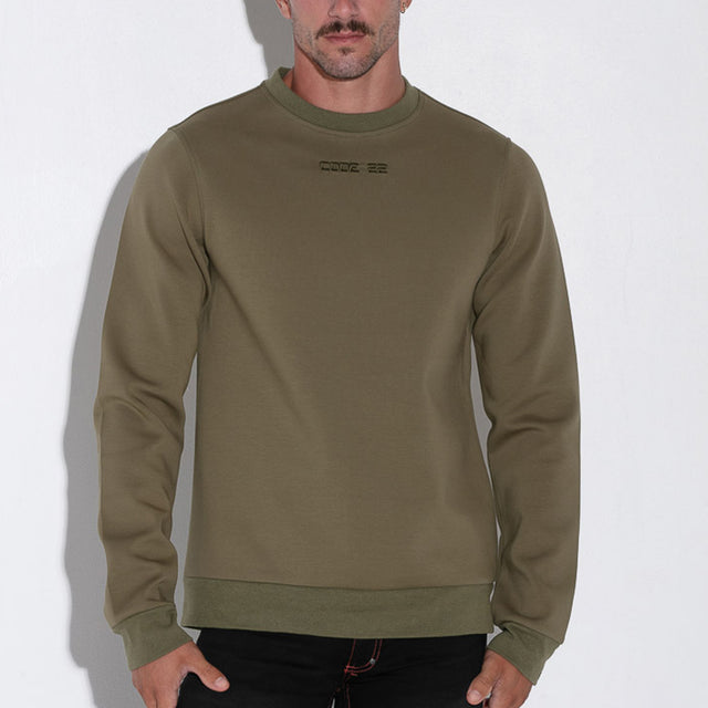 Code 22 Essential Sweatshirt Khaki