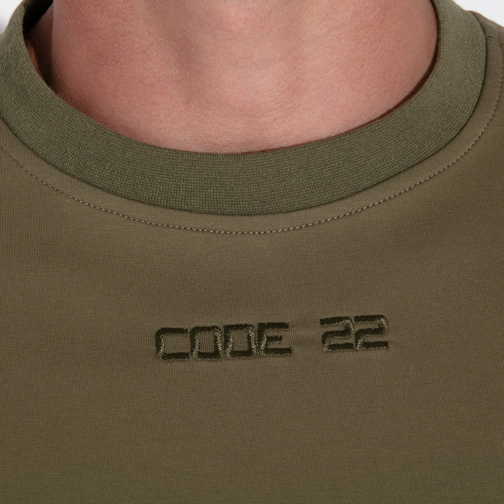 Code 22 Essential Sweatshirt Khaki