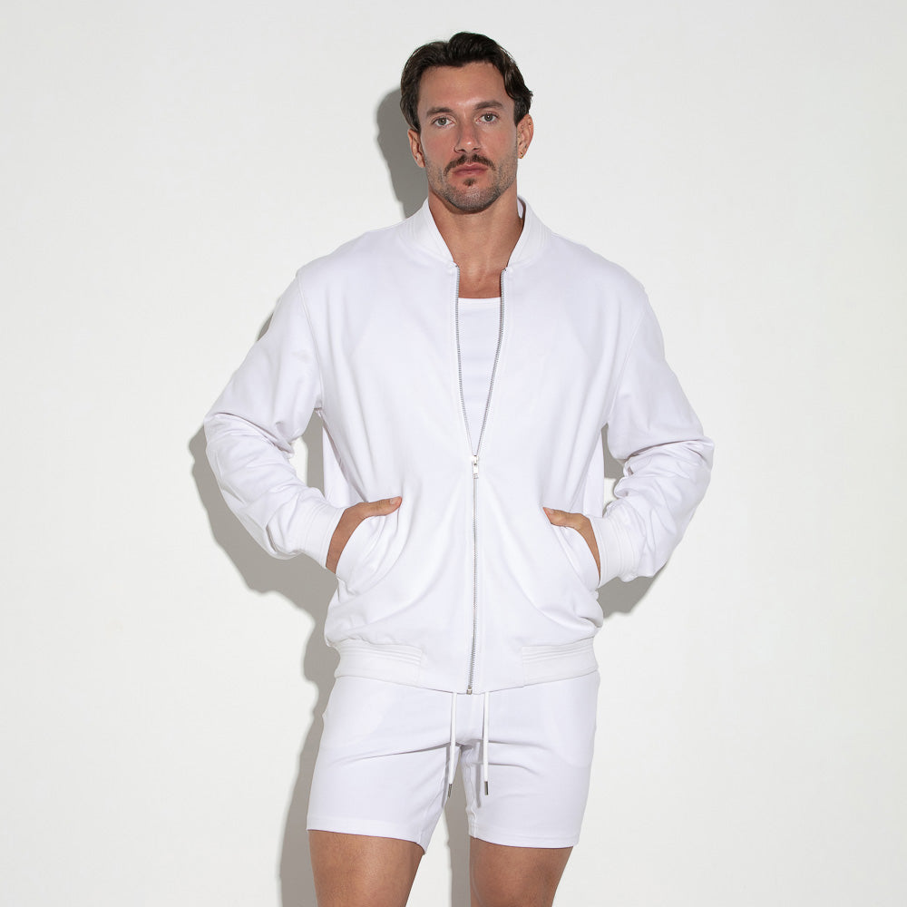 Code 22 Prism Pique Jacket White