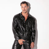 Code 22 SF Leatherette Jacket Black