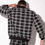 Code 22 Cameron Plaid Jacket Black