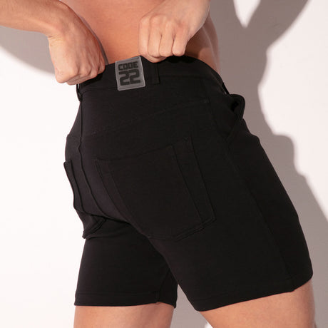 Code 22 Iconic Bermuda Short Black