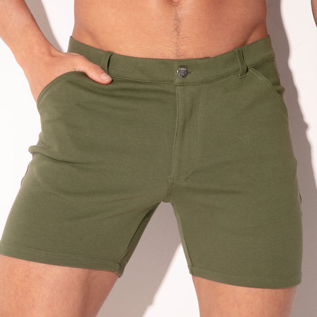 Code 22 Iconic Bermuda Short Khaki