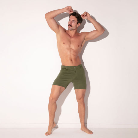 Code 22 Iconic Bermuda Short Khaki