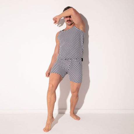 Code 22 Razor Tank Top Navy
