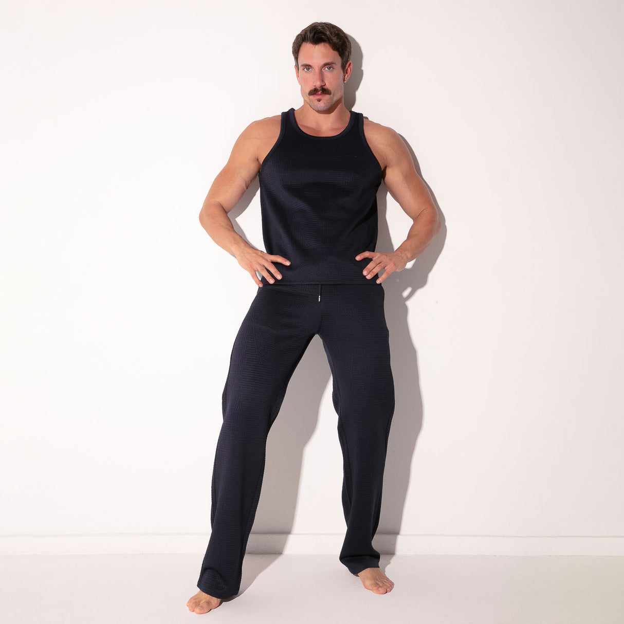 Code 22 Medley Tank Top Navy