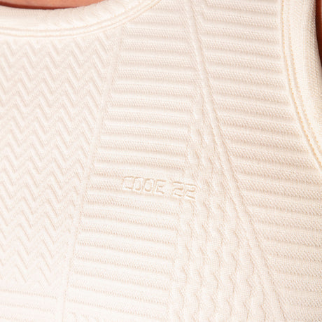 Code 22 Medley Tank Top Off White