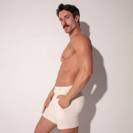 Code 22 Medley Short Off White