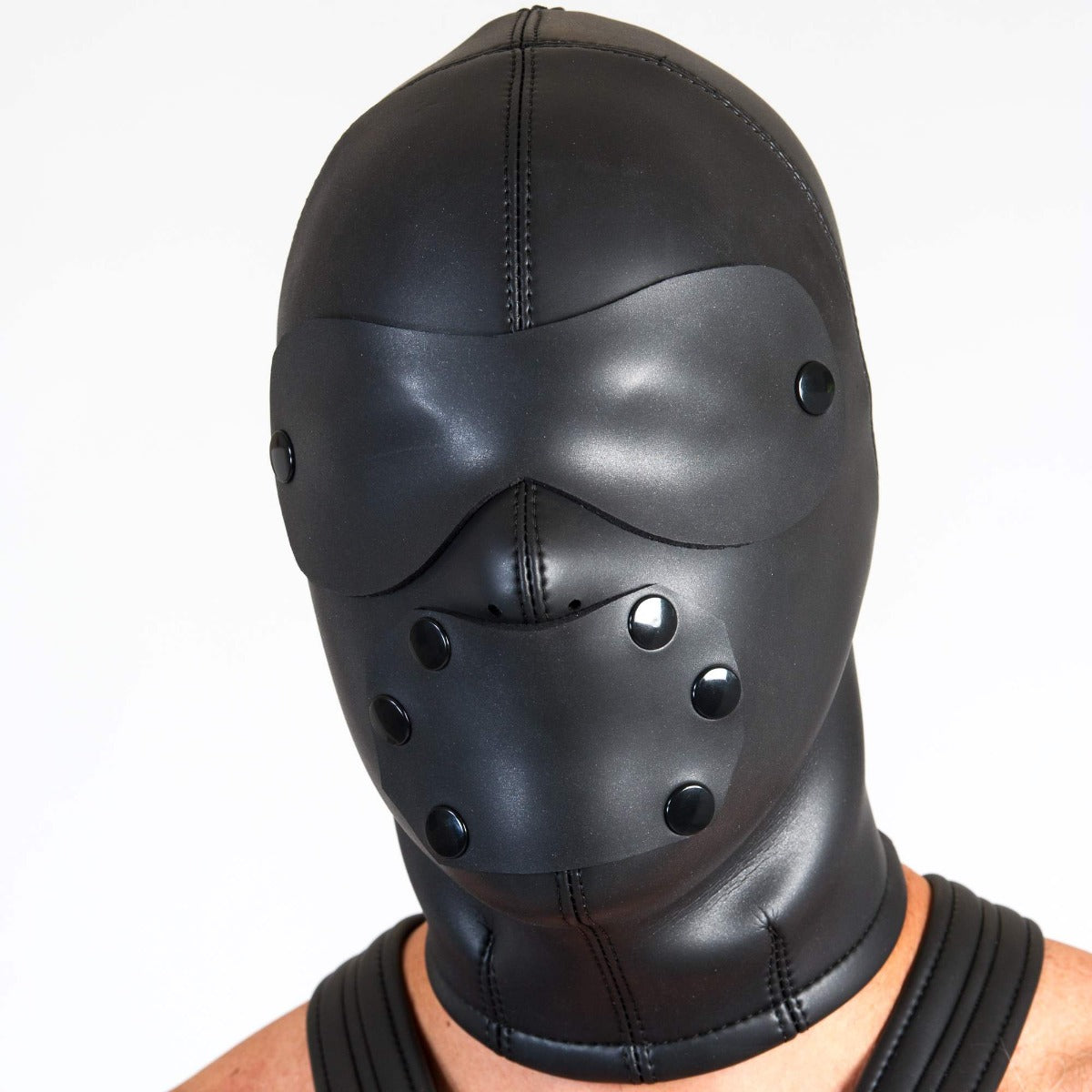 665 INC Neoprene Ultimate Lock Out Hood Black