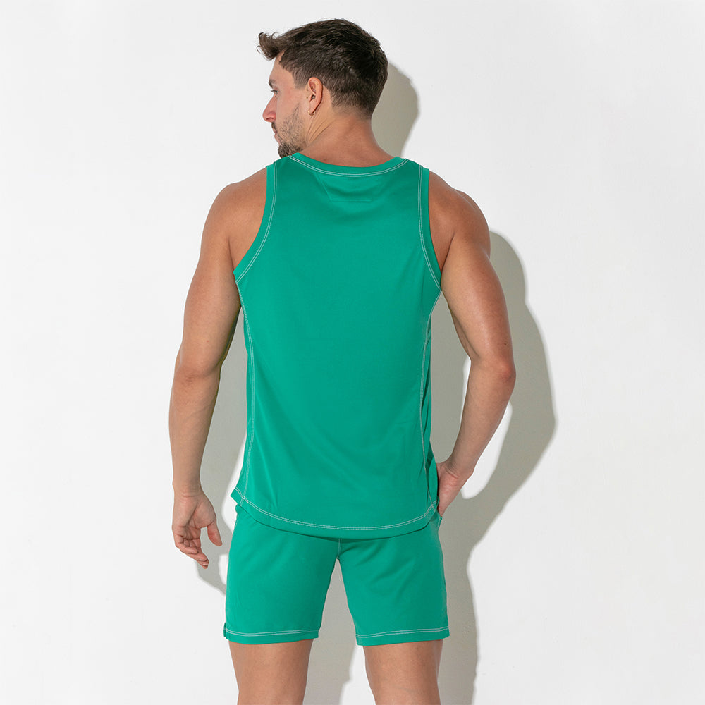 Code 22 Motion Tank Top Green