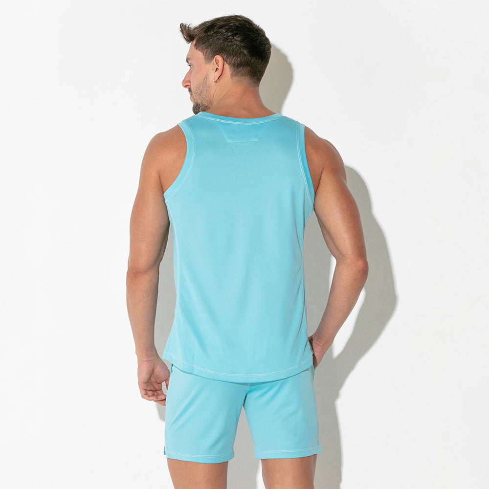 Code 22 Motion Tank Top Sky Blue
