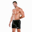 Code 22 Plush Velvet Shorts Black