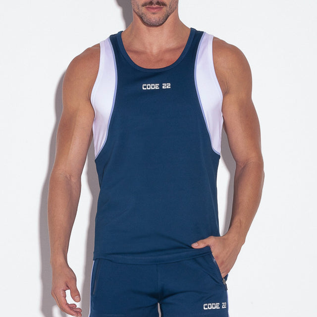 Code 22 Flux Tank Top Navy