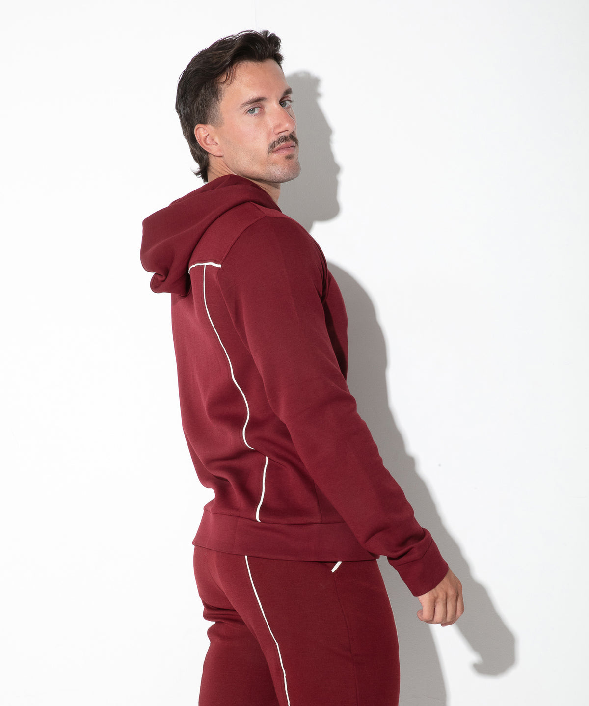 Code 22 Lounge Hoodie Maroon